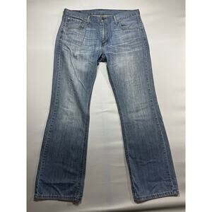 Levi's 527 Men's Low Rise Bootcut Blue Denim Jeans- Size 36x32